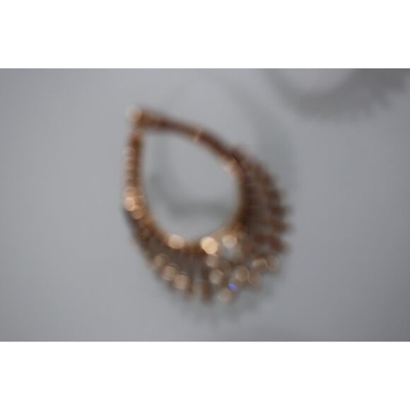 Gold Hoops Earrings Costume Jewelry NWOT - Picture 2 of 6